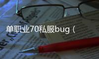 单职业70私服bug（单职业70服务端）