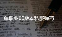 单职业60版本私服弹药（单职业60版本弹药是百分比还是固伤）