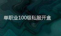 单职业100级私服开盒子（单职业100级开盒子视频）