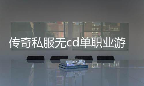 传奇私服无cd单职业游戏排行榜（最火爆的传奇私服无cd单职业游戏推荐）