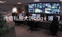 传奇私服大饼bug（如何解决传奇私服大饼bug问题）