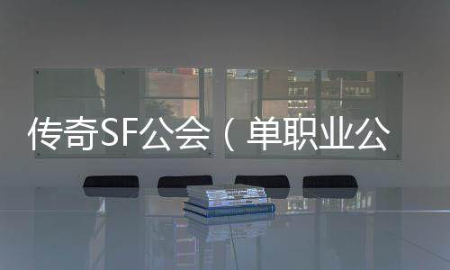 传奇SF公会（单职业公会作用）